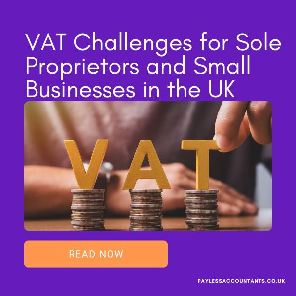 VAT Challenges for Sole Proprietors and Small Businesses in the UK